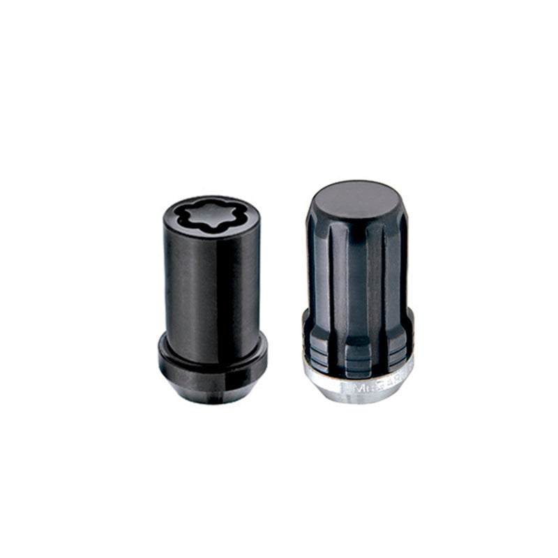 McGard SplineDrive Tuner 5 Lug Install Kit w/Locks & Tool (Cone) M14X1.5 / 22mm Hex - Blk McGard Lug Nuts  AXOPROS