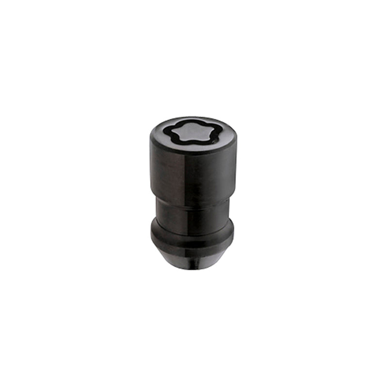 McGard Wheel Lock Nut Set - 4pk. (Cone Seat) M12X1.5 / 19mm & 21mm Dual Hex / 1.46in. Length - Black McGard Lug Nuts  AXOPROS