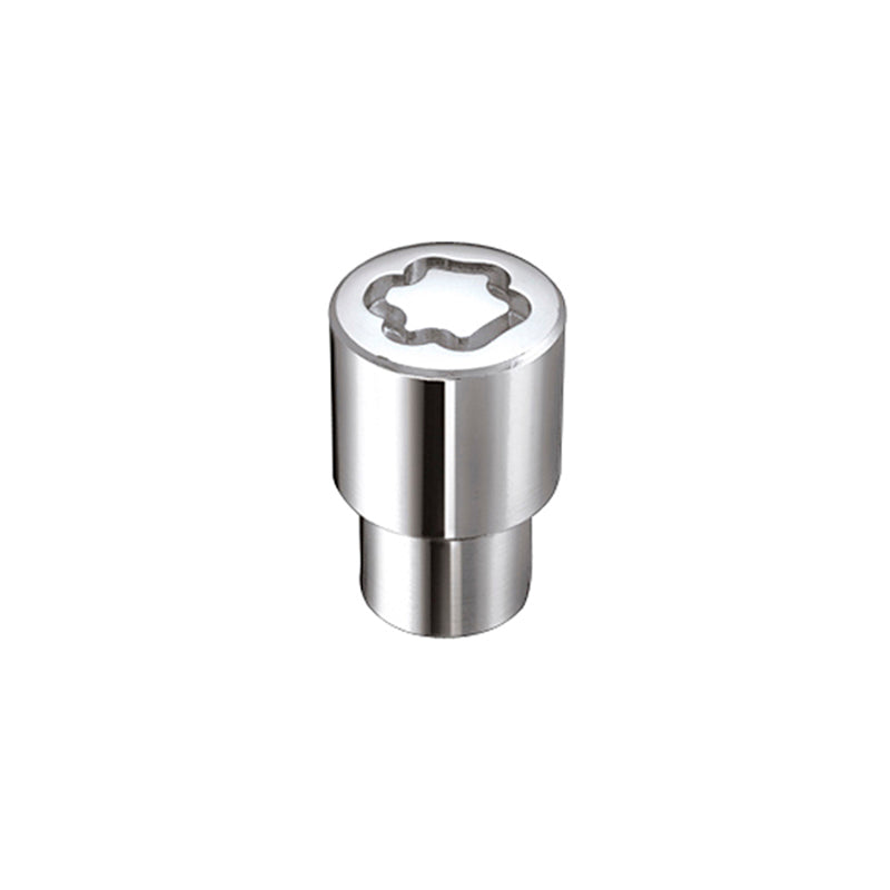 McGard Wheel Lock Nut Set - 4pk. (Reg. Shank Seat) M12X1.5 / 13/16 Hex / 1.38in. Length - Chrome McGard Lug Nuts  AXOPROS