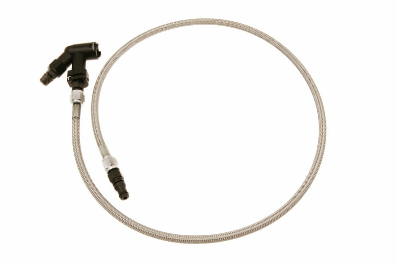 McLeod Line Assy Mustang 2005-Up 36in W/Male Wire Clip Fittings & Elbow Bleeder McLeod Racing Clutch Lines AXOPROS