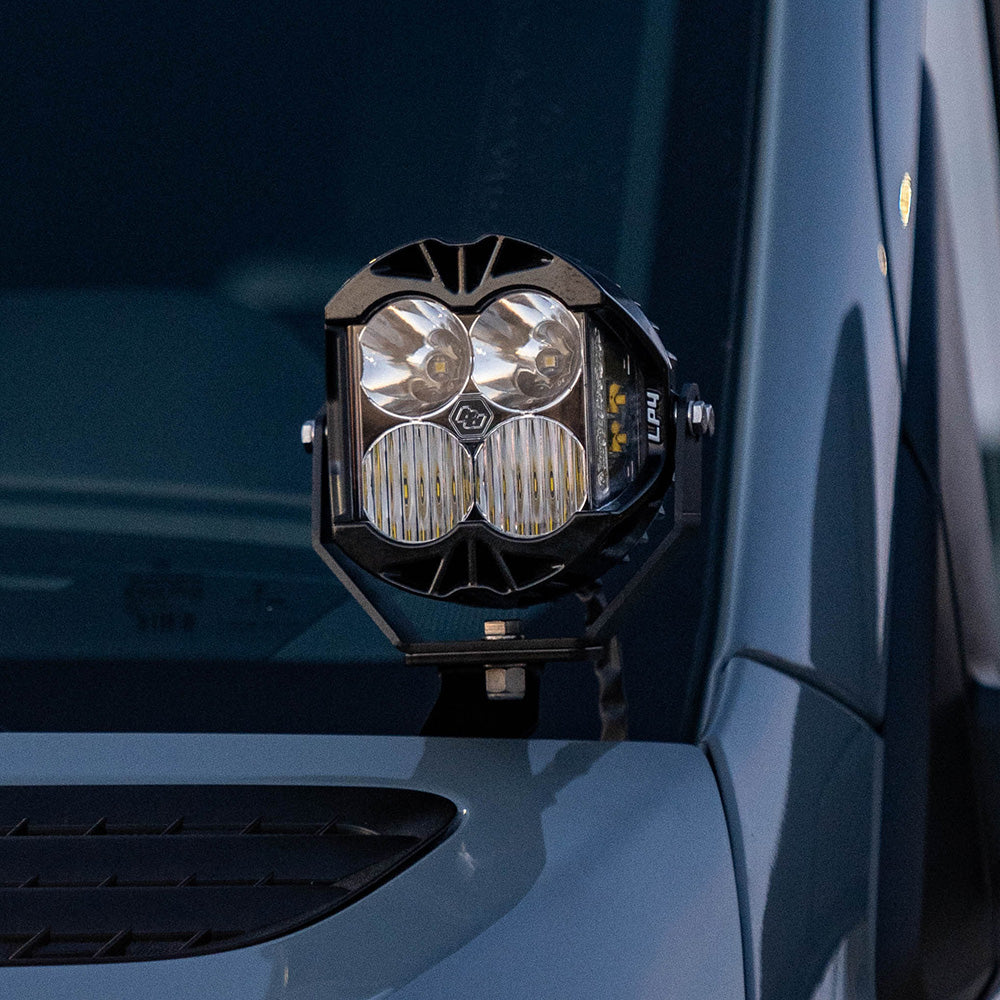Mercedes Sprinter Van LP4 A-Pillar Kit Baja Designs Auxiliary Light AXOPROS