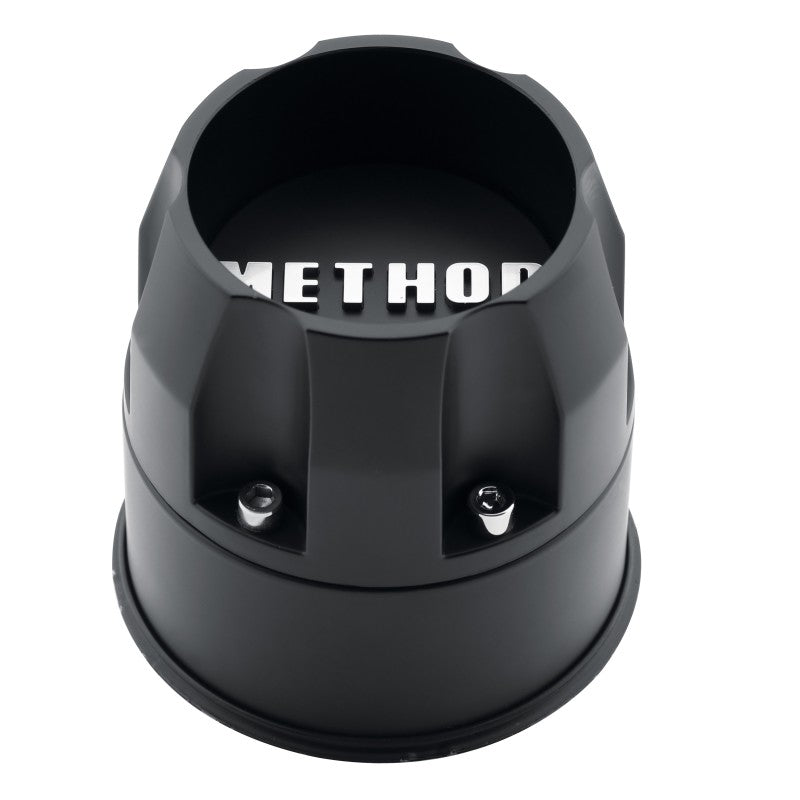 Method Cap 1717 - 108mm - Black - Push Thru Method Wheels Wheel Center Caps  AXOPROS