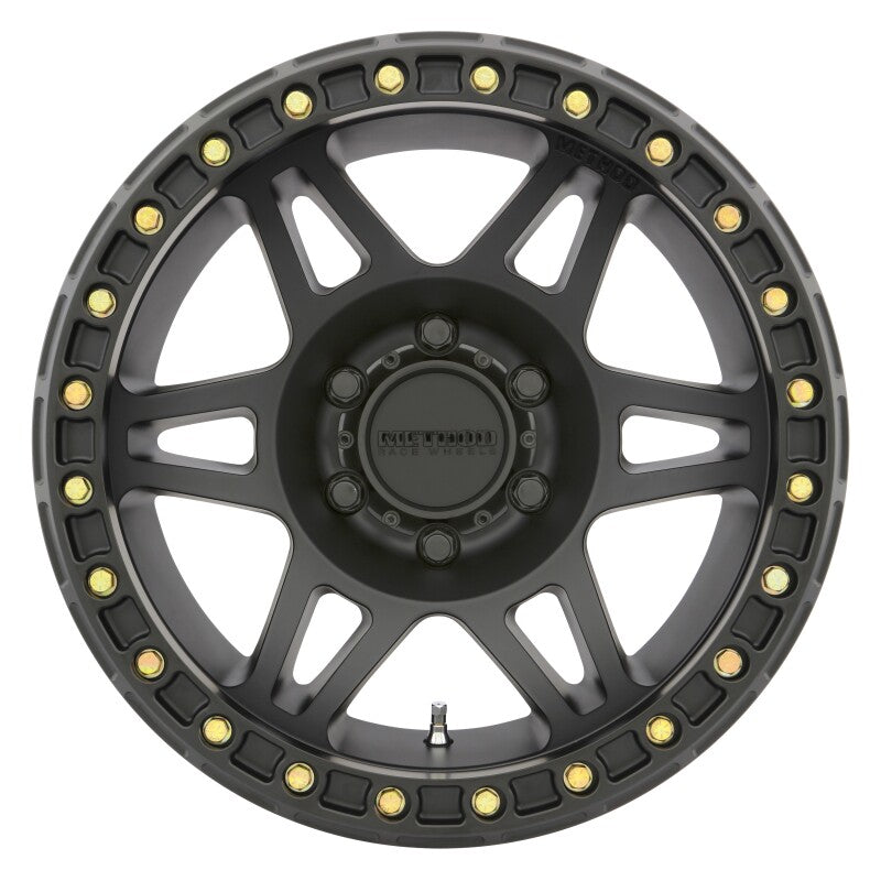 Method MR106 Beadlock 17x9 -44mm Offset 5x5 71.5mm CB Matte Black w/BH-H24125 Wheel Method Wheels Wheels - Cast AXOPROS