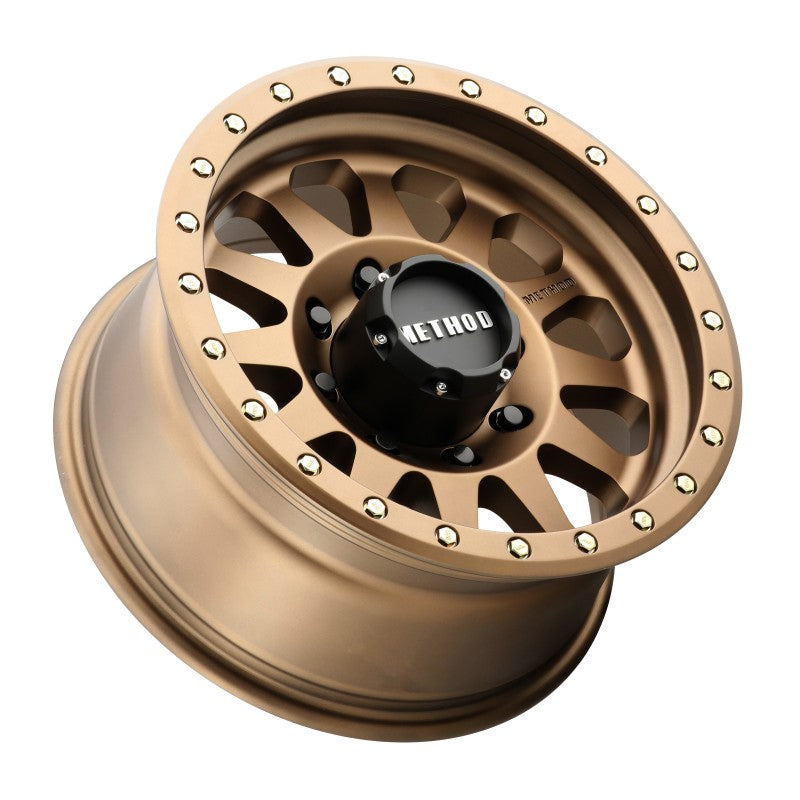 Method MR304 Double Standard 17x8.5 0mm Offset 8x6.5 130.81mm CB Method Bronze Wheel Method Wheels Wheels - Cast AXOPROS