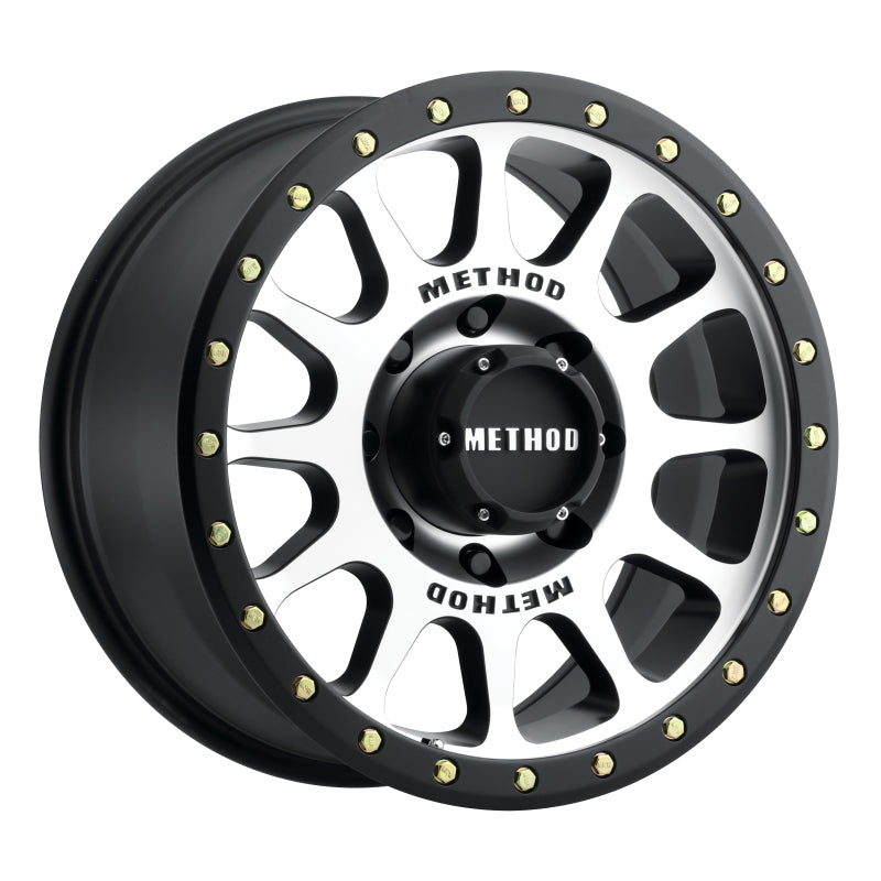 Method MR305 NV 17x8.5 0mm Offset 8x6.5 130.81mm CB Machined/Black Street Loc Wheel Method Wheels Wheels - Cast AXOPROS