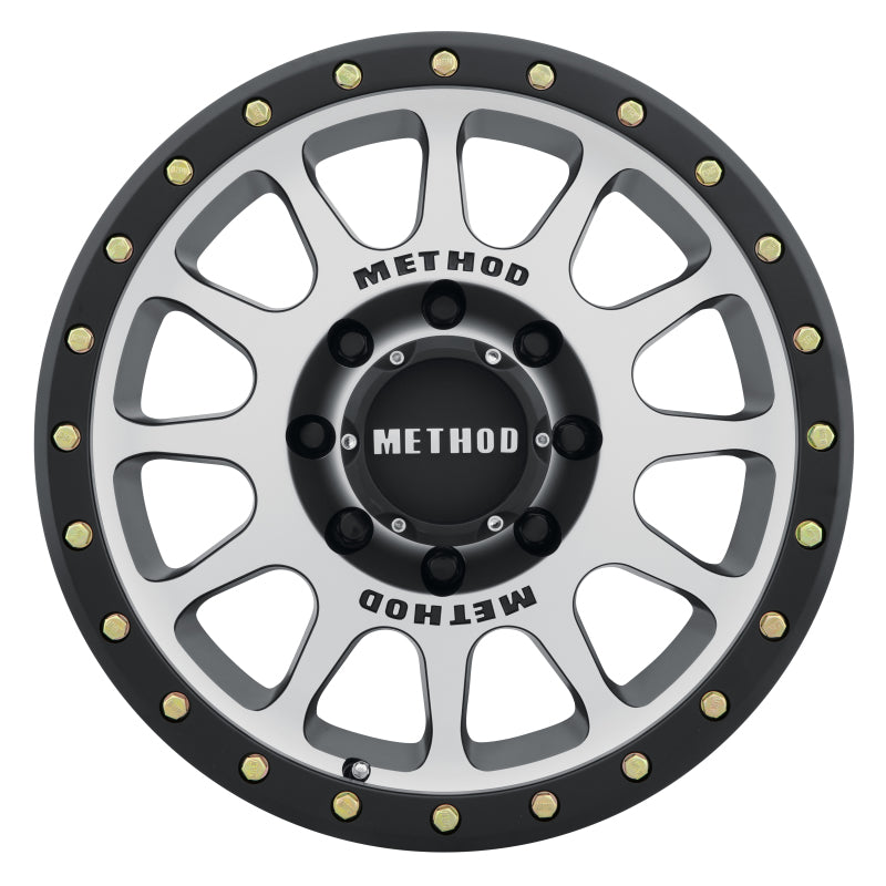 Method MR305 NV 18x9 +18mm Offset 8x170 130.81mm CB Machined/Black Street Loc Wheel Method Wheels Wheels - Cast AXOPROS