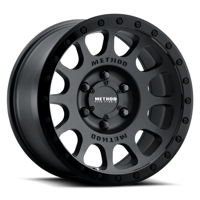 Method MR305 NV 18x9 +18mm Offset 8x6.5 130.81mm CB Double Black Wheel Method Wheels Wheels - Cast AXOPROS