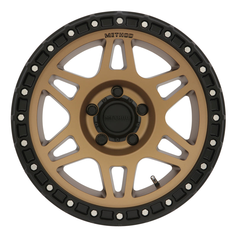 Method MR312 17x8.5 0mm Offset 5x150 110.5mm CB Method Bronze/Black Street Loc Wheel Method Wheels Wheels - Cast AXOPROS