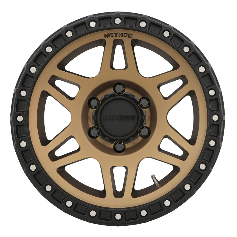 Method MR312 17x9 -12mm Offset 6x5.5 106.25mm CB Method Bronze/Black Street Loc Wheel Method Wheels Wheels - Cast AXOPROS