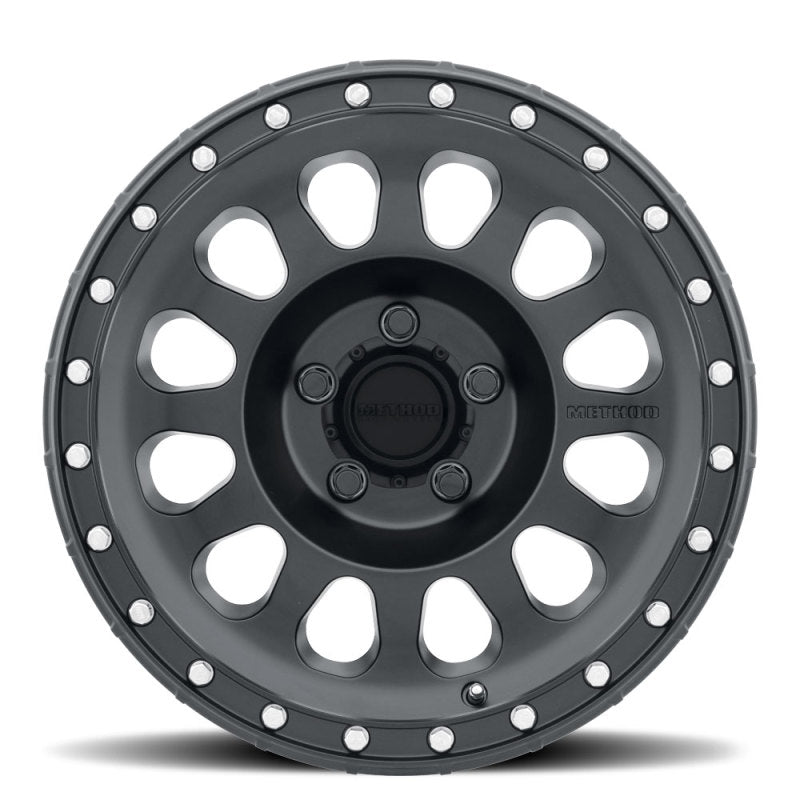 Method MR315 17x8.5 0mm Offset 5x5 71.5mm CB Matte Black Wheel Method Wheels Wheels - Cast AXOPROS
