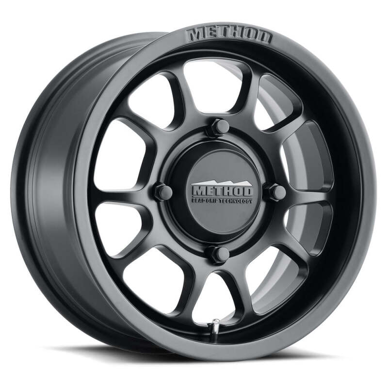 Method MR409 Bead Grip 15x10 / 5+5/0mm Offset / 6 x 139.7 / 78.3mm CB Matte Black Wheel Method Wheels Wheels - Cast AXOPROS