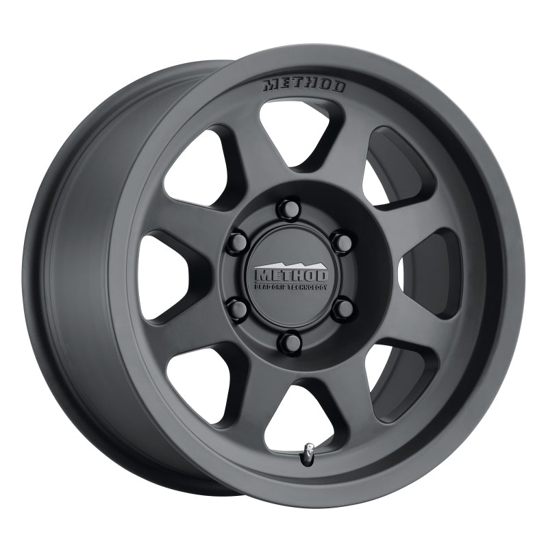 Method MR701 17x7.5 +50mm Offset 6x130 84.1mm CB Matte Black Wheel Method Wheels Wheels - Cast AXOPROS