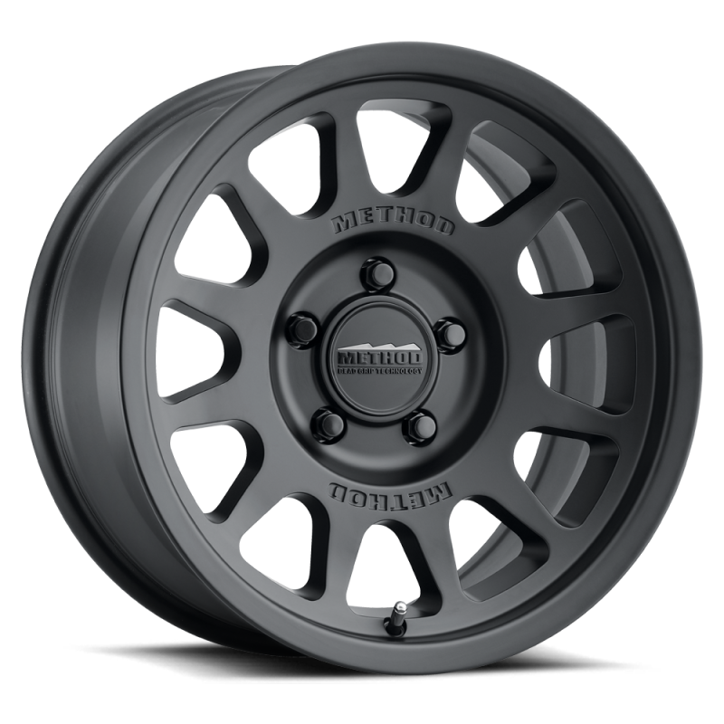 Method MR703 17x8.5 0mm Offset 5x150 110.5mm CB Matte Black Wheel Method Wheels Wheels - Cast AXOPROS