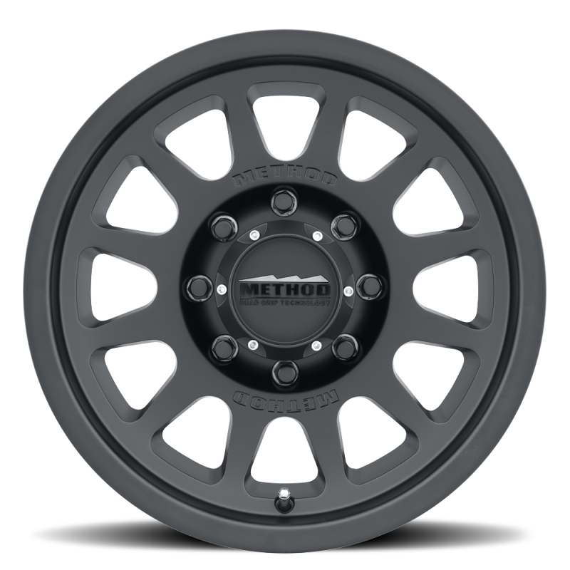 Method MR703 17x8.5 0mm Offset 8x170 130.81mm CB Matte Black Wheel Method Wheels Wheels - Cast AXOPROS