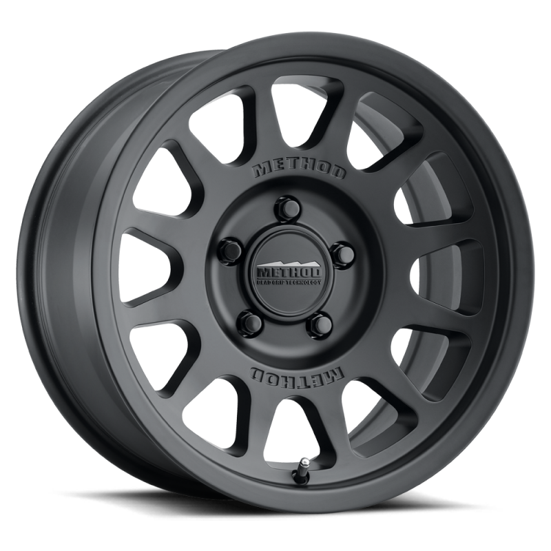Method MR703 17x8.5 +25mm Offset 5x5 71.5mm CB Matte Black Wheel Method Wheels Wheels - Cast AXOPROS