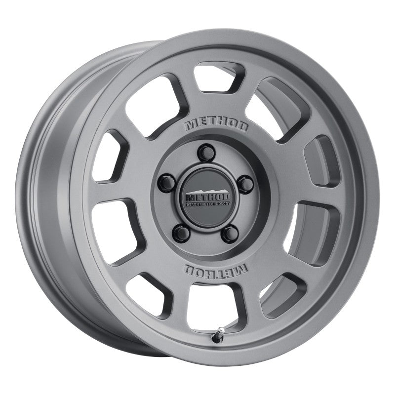 Method MR705 17x8.5 0mm Offset 5x5 71.5mm CB Titanium Wheel Method Wheels Wheels - Cast AXOPROS