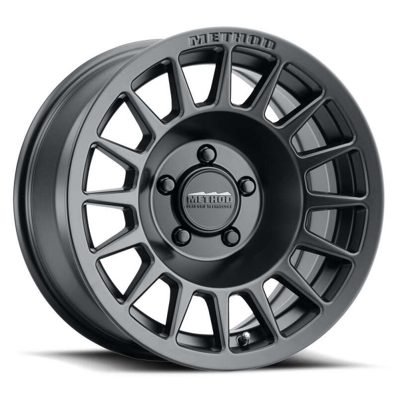 Method MR707 Bead Grip 17x8.5 0mm Offset 6x5.5 BP 106.25mm CB 4.72in BS Matte Black Wheel Method Wheels Wheels - Cast AXOPROS