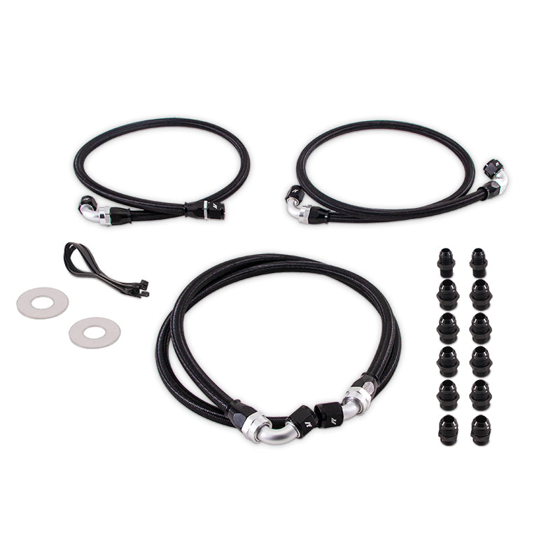 Mishimoto 01-05 Chevrolet/GMC 6.6L Duramax (LB7/LLY) Transmission Cooler Line Kit Mishimoto Transmission Coolers AXOPROS