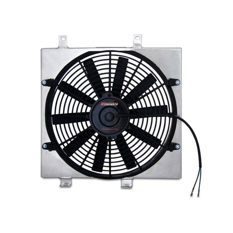 Mishimoto 01-07 Mitsubishi Lancer Evo Aluminum Fan Shroud Kit Mishimoto Fans & Shrouds  AXOPROS