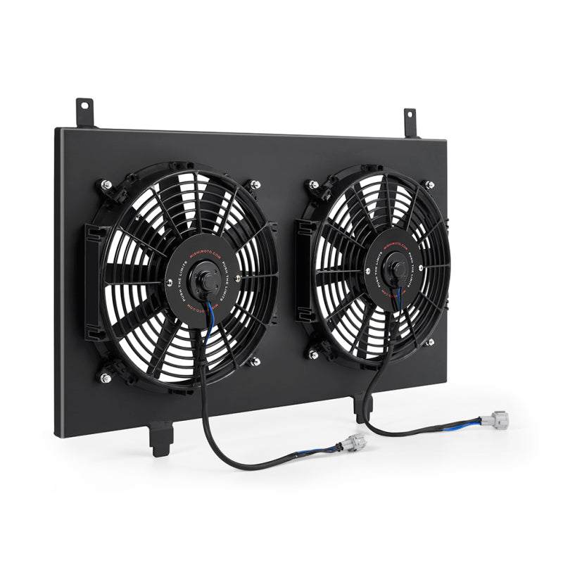 Mishimoto 03-06 Nissan 350Z Aluminum Fan Shroud Black Mishimoto Fans & Shrouds  AXOPROS