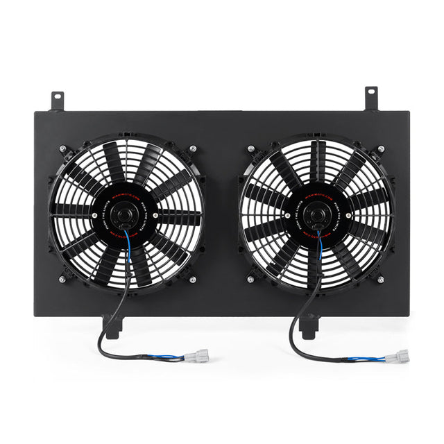 Mishimoto 03-06 Nissan 350Z Aluminum Fan Shroud Black Mishimoto Fans & Shrouds  AXOPROS