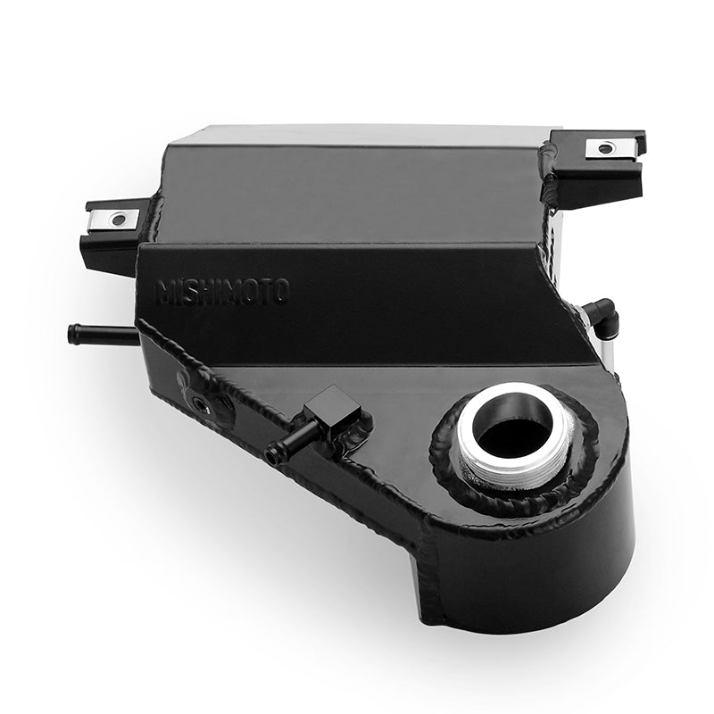 Mishimoto 03-07 Ford 6.0L Powerstroke Aluminum Degas Bottle - Black Mishimoto Cooling Packages  AXOPROS