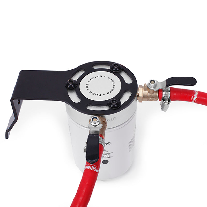 Mishimoto 03-07 Ford 6.0L Powerstroke Coolant Filtration Kit - Red Mishimoto Coolant Filters  AXOPROS