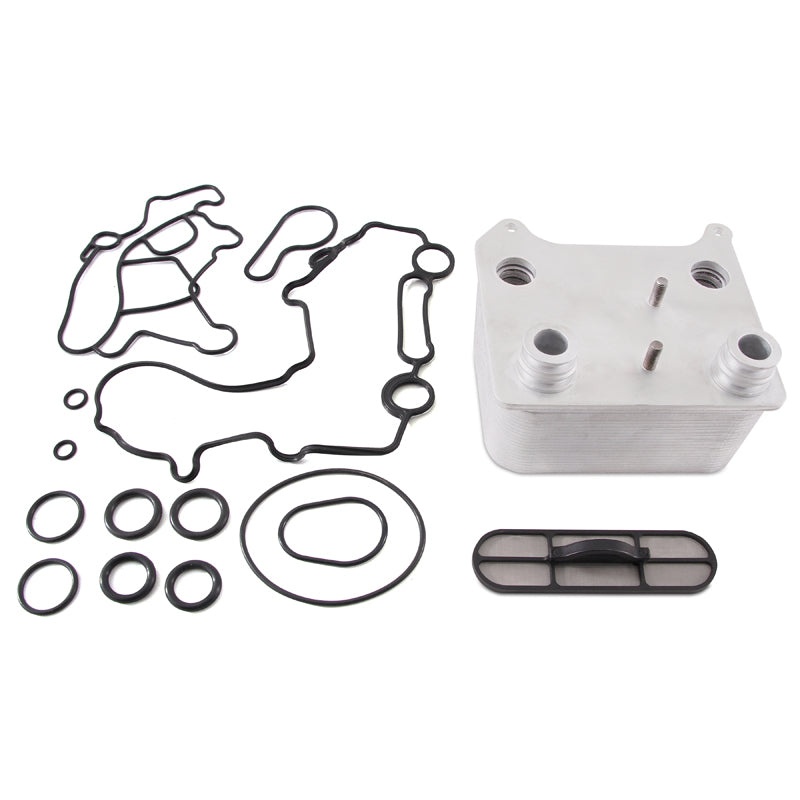 Mishimoto 03-07 Ford 6.0L Powerstroke Replacement Oil Cooler Kit Mishimoto Oil Coolers AXOPROS