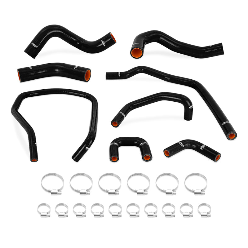 Mishimoto 04-10 Infiniti QX56 / 04-14 Titan Silicone Coolant Hose Kit - Black Mishimoto Hoses AXOPROS