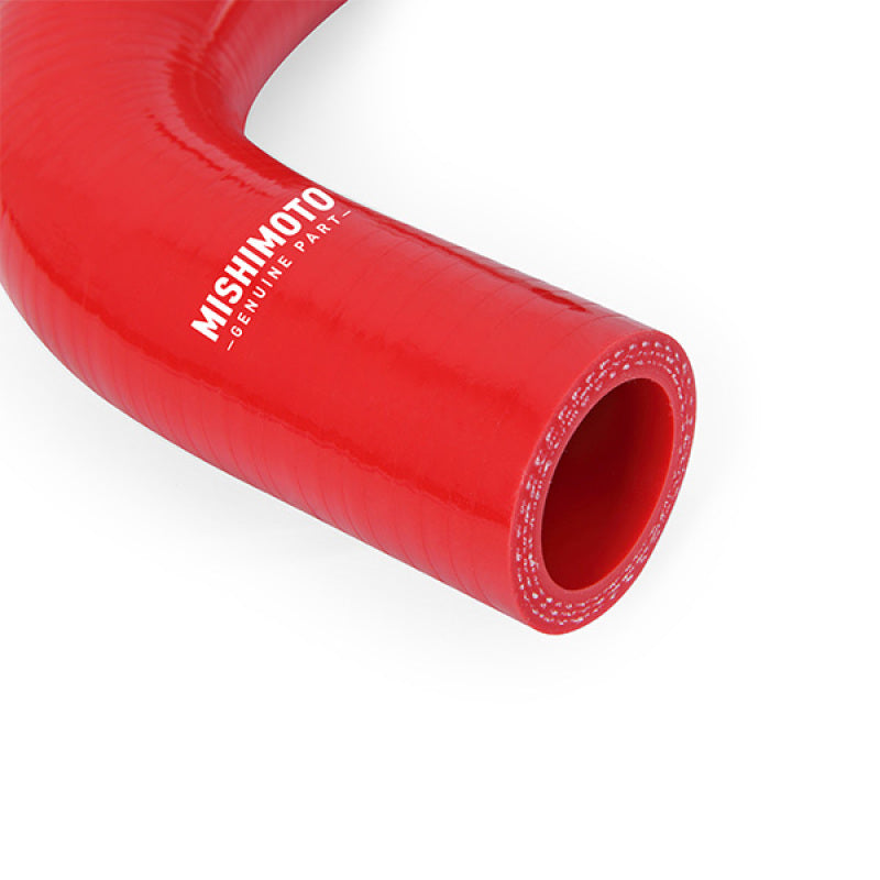 Mishimoto 05-07 Ford F-250/F-350 6.0L Powerstroke Lower Overflow Red Silicone Hose Kit - AXOPROS