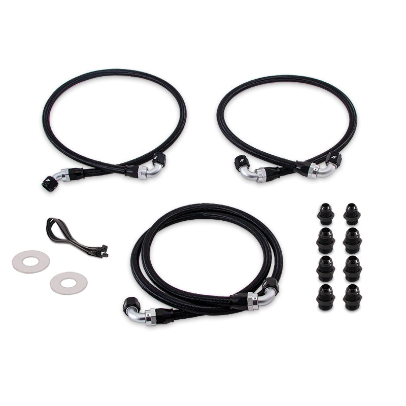 Mishimoto 06-10 Chevrolet/GMC 6.6L Duramax (LLY/LBZ/LMM) Transmission Cooler Line Kit Mishimoto Transmission Coolers AXOPROS