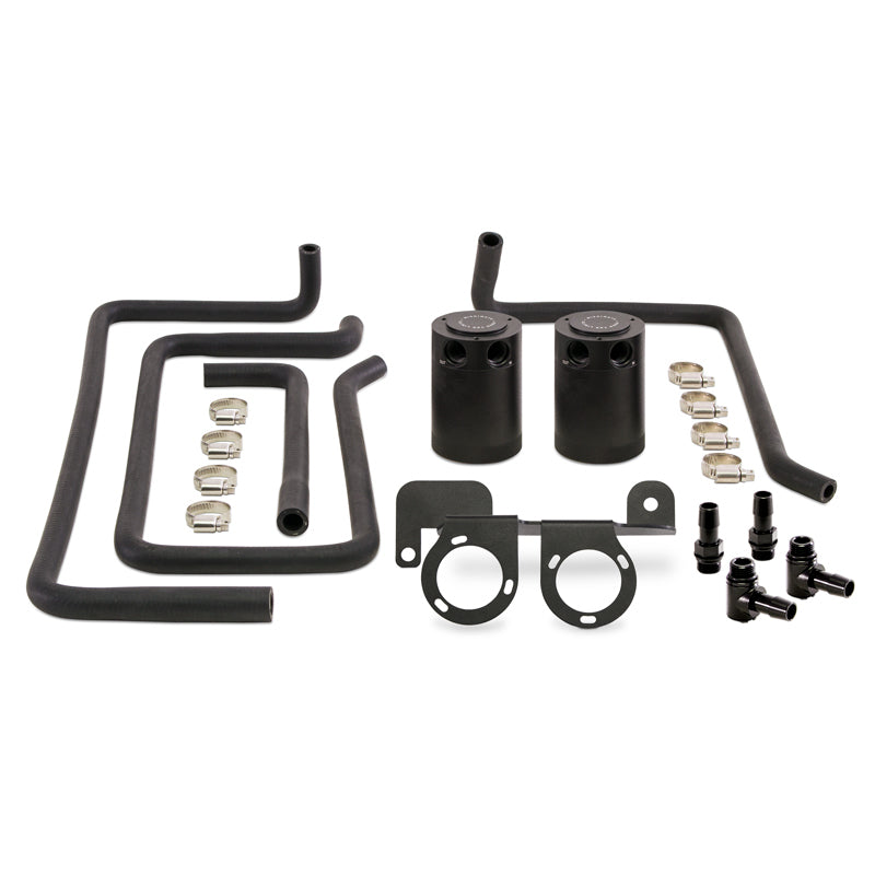 Mishimoto 07-13 Infiniti G37 Baffled Oil Catch Can Kit Mishimoto Oil Catch Cans AXOPROS