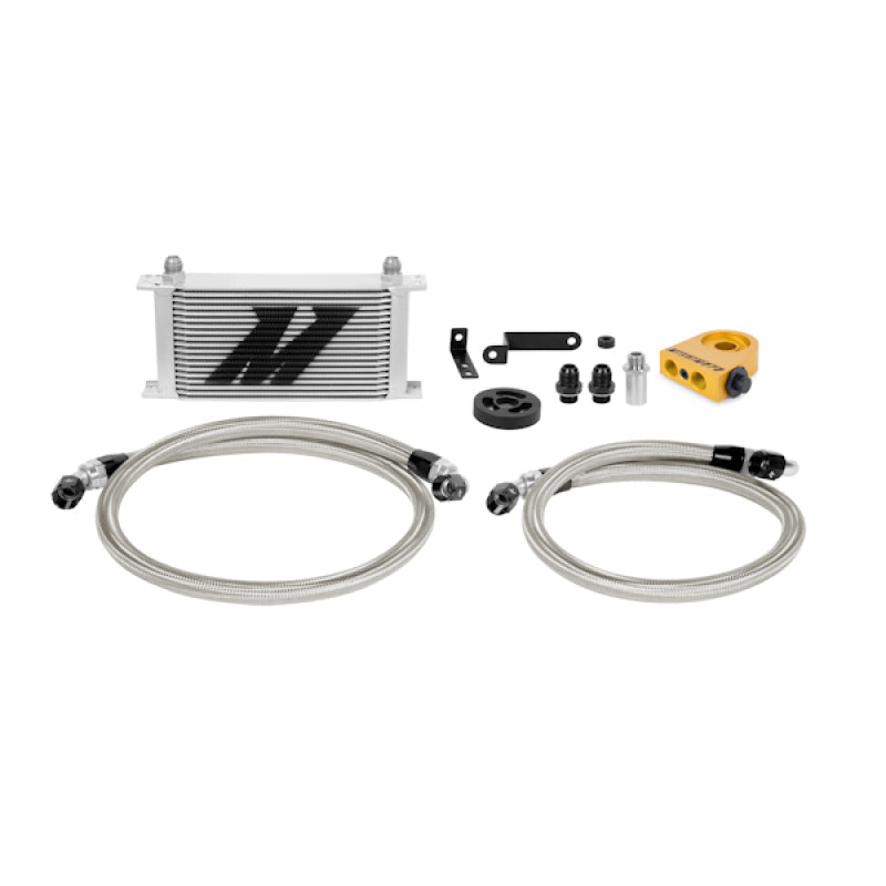 Mishimoto 08-14 Subaru WRX Thermostatic Oil Cooler Kit Mishimoto Oil Coolers  AXOPROS