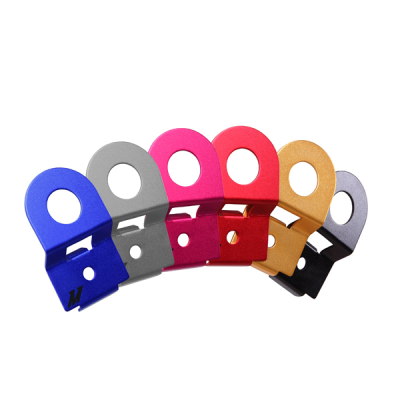 Mishimoto 08+ Subaru Impreza WRX/STI Aluminum Radiator Stay - Anodized Red Mishimoto Radiator Stays  AXOPROS