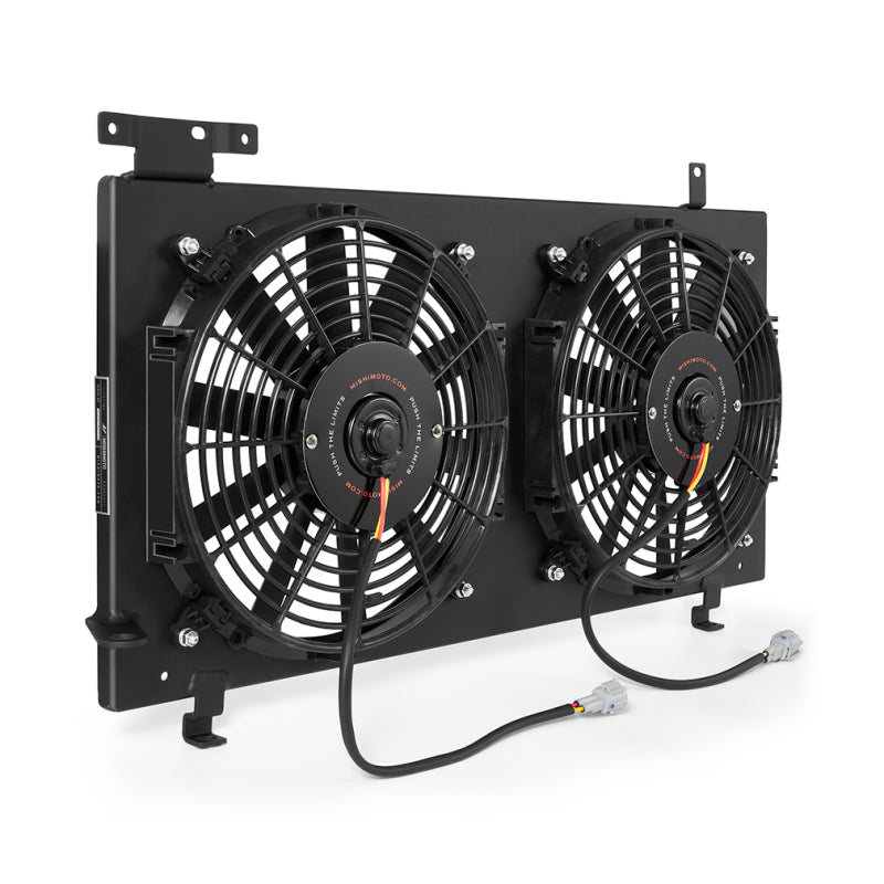 Mishimoto 08+ Subaru WRX/STI PNP Aluminum Fan Shroud Black Mishimoto Fans & Shrouds  AXOPROS