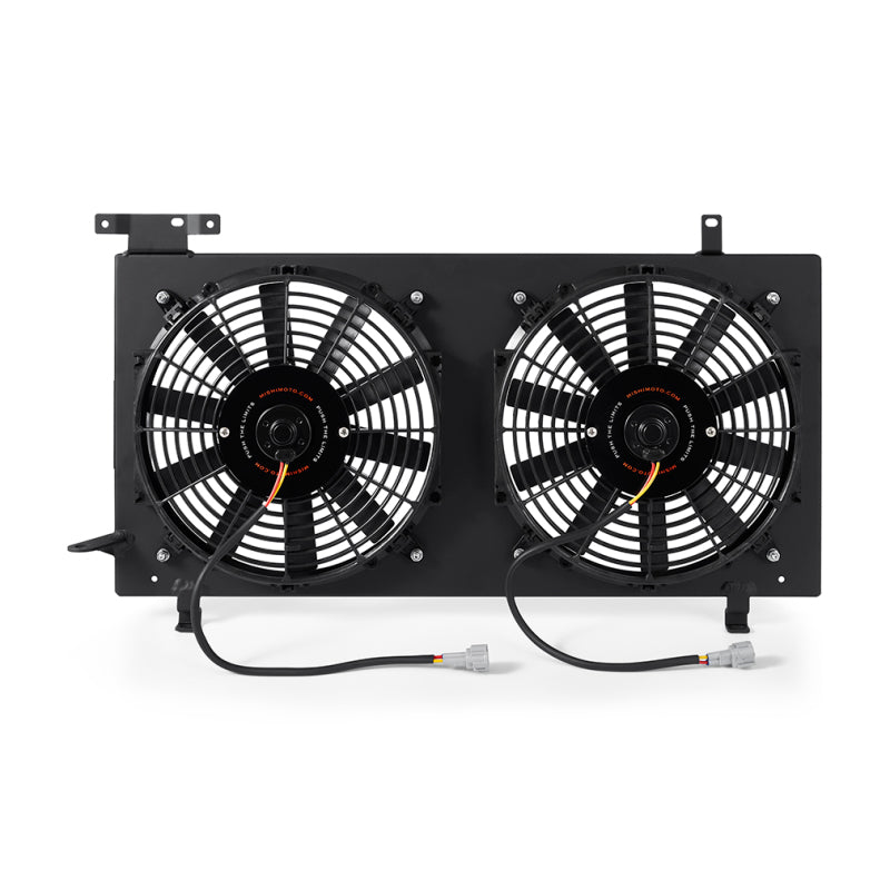 Mishimoto 08+ Subaru WRX/STI PNP Aluminum Fan Shroud Black Mishimoto Fans & Shrouds  AXOPROS