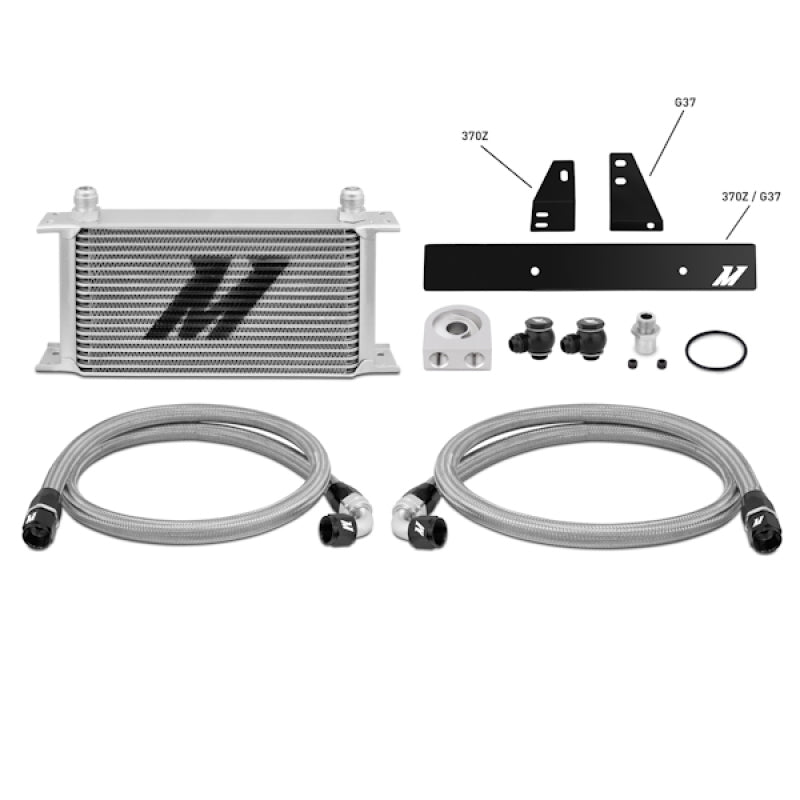 Mishimoto 09+ Nissan 370Z / 08+ Infiniti G37 (Coupe Only) Oil Cooler Kit Mishimoto Oil Coolers  AXOPROS