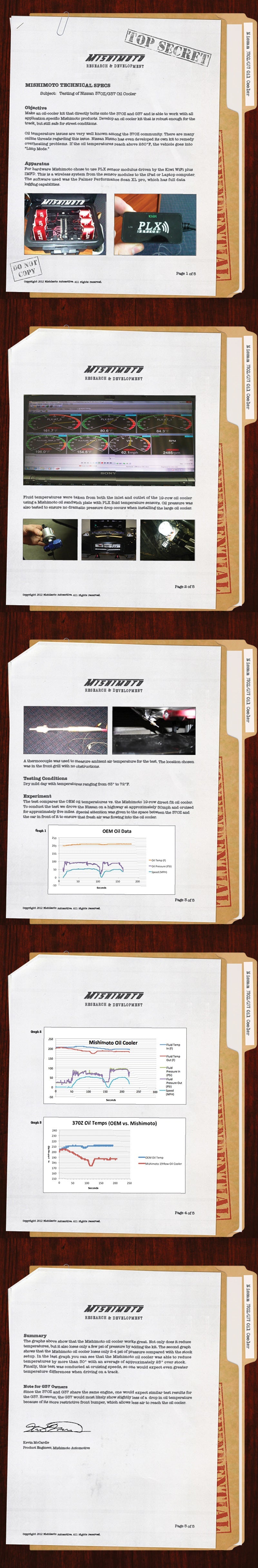 Mishimoto 09+ Nissan 370Z / 08+ Infiniti G37 (Coupe Only) Oil Cooler Kit Mishimoto Oil Coolers  AXOPROS
