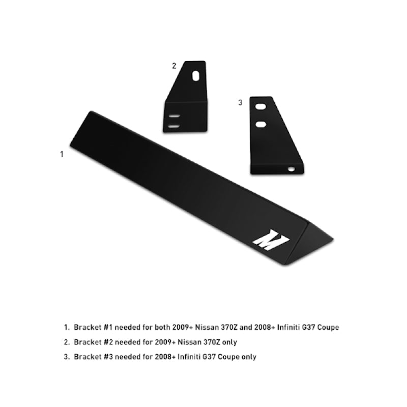 Mishimoto 09+ Nissan 370Z / 08+ Infiniti G37 (Coupe Only) Oil Cooler Kit Mishimoto Oil Coolers  AXOPROS