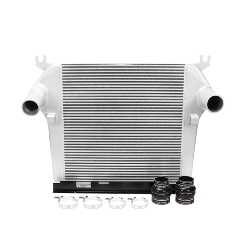 Mishimoto 10-12 Dodge 6.7L Cummins Intercooler (Silver) Mishimoto Intercoolers  AXOPROS