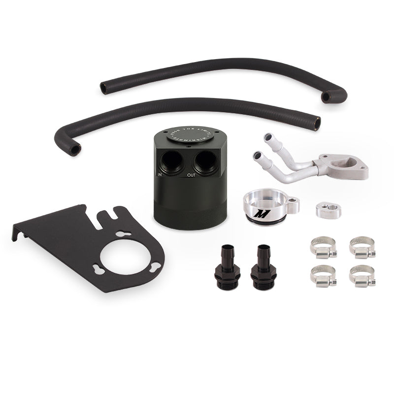 Mishimoto 11-16 Ford 6.7L Powerstroke Baffled Oil Catch Can Kit Mishimoto Oil Catch Cans AXOPROS