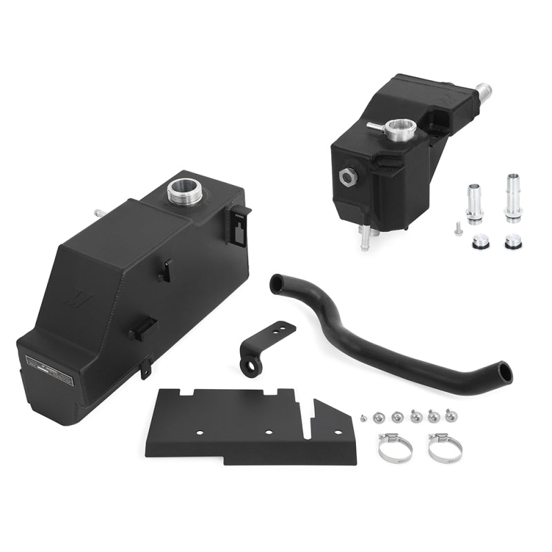Mishimoto 11-19 Ford 6.7L Powerstroke Expansion Tank Kit - Micro-Wrinkle Black Mishimoto Cooling Packages  AXOPROS