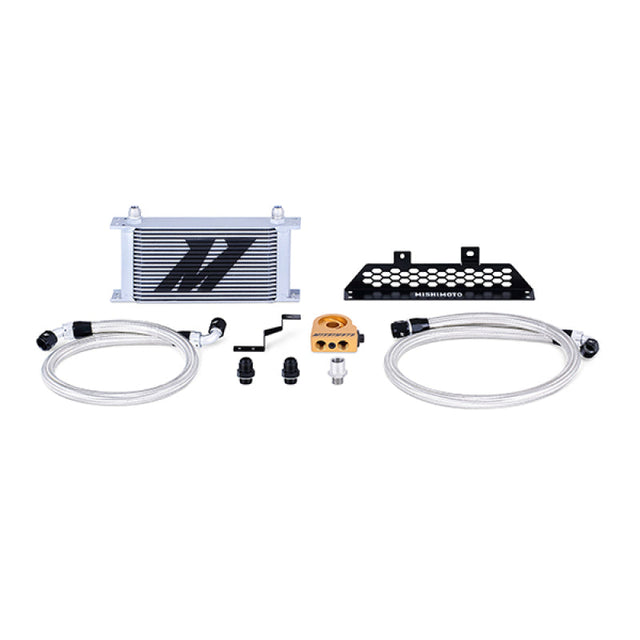 Mishimoto 13+ Ford Focus ST Thermostatic Oil Cooler Kit - Silver Mishimoto Oil Coolers  AXOPROS