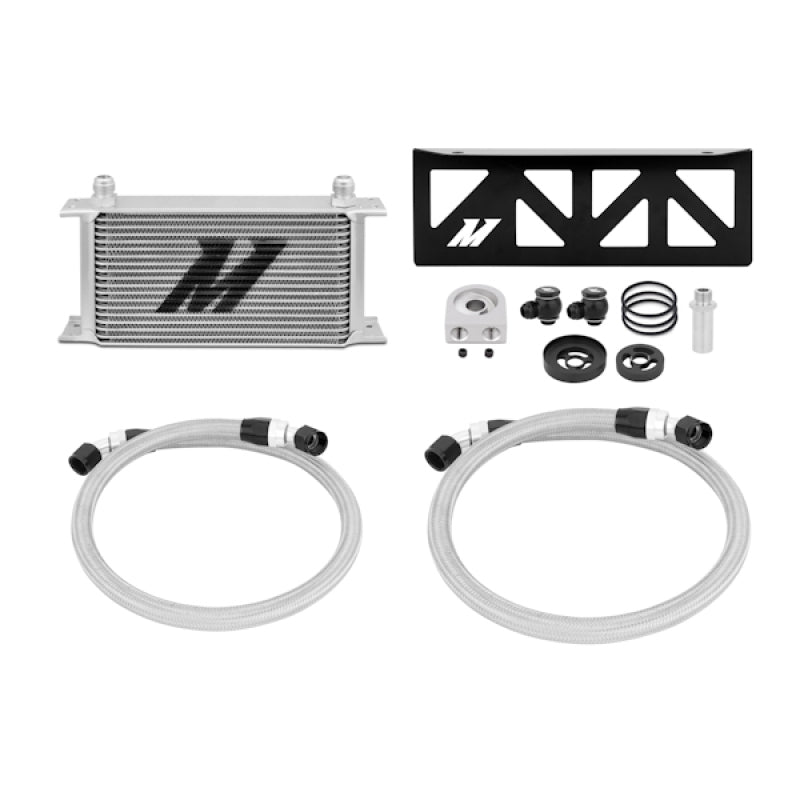 Mishimoto 13+ Subaru BRZ / 13+ Scion FR-S Oil Cooler Kit - Silver Mishimoto Oil Coolers AXOPROS