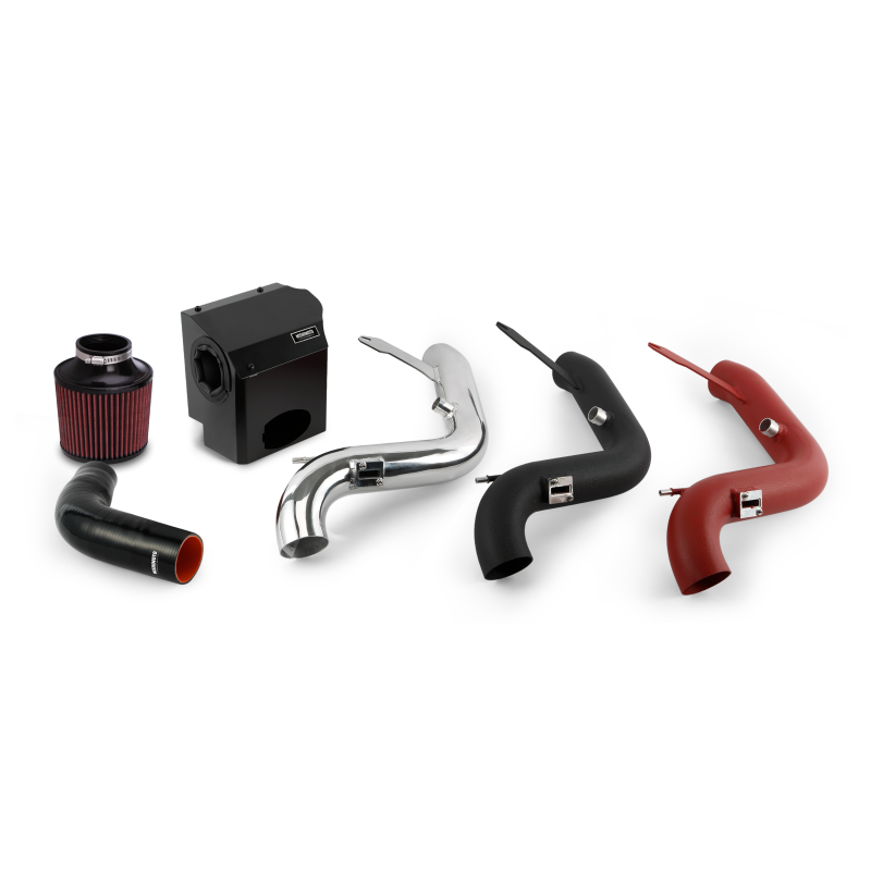 Mishimoto 14-15 Ford Fiesta ST 1.6L Performance Air Intake Kit - Wrinkle Red Mishimoto Cold Air Intakes AXOPROS