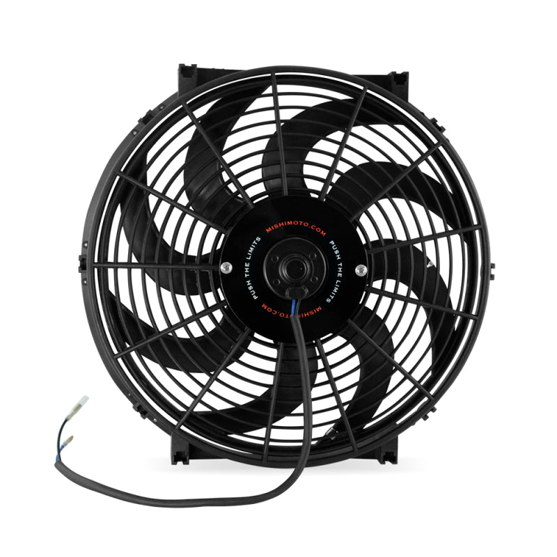 Mishimoto 14 Inch Curved Blade Electrical Fan Mishimoto Fans & Shrouds  AXOPROS