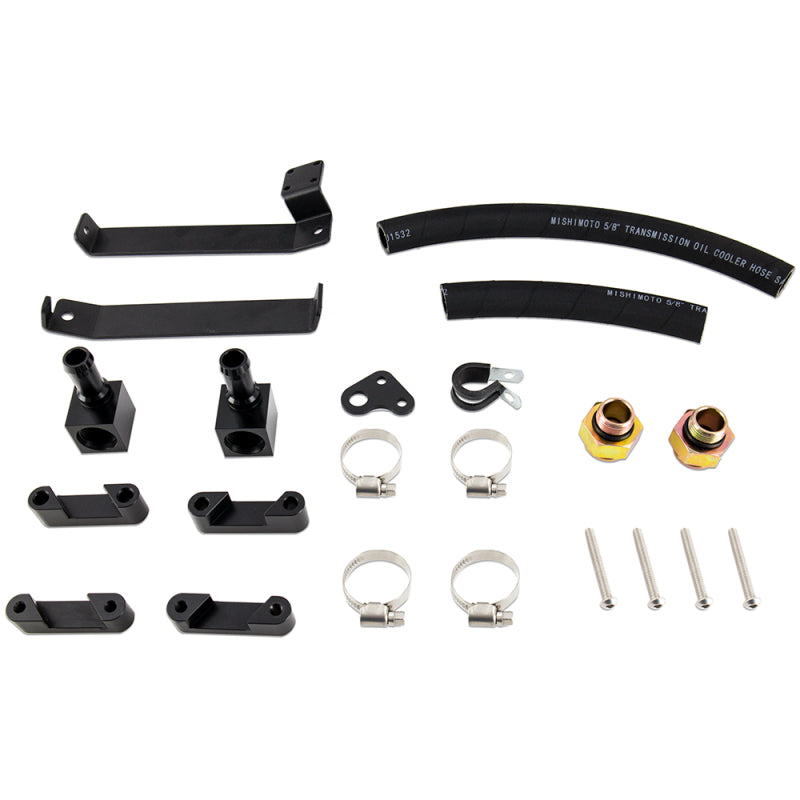 Mishimoto 15-16 GM 6.6L Duramax (LML) Transmission Cooler - Silver Mishimoto Transmission Coolers  AXOPROS