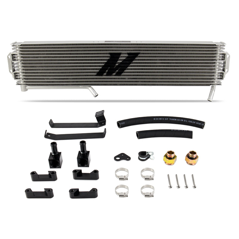 Mishimoto 15-16 GM 6.6L Duramax (LML) Transmission Cooler - Silver Mishimoto Transmission Coolers  AXOPROS