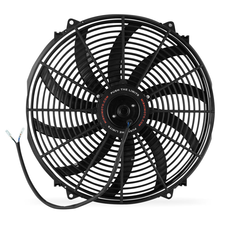 Mishimoto 16 Inch Curved Blade Electrical Fan Mishimoto Fans & Shrouds  AXOPROS