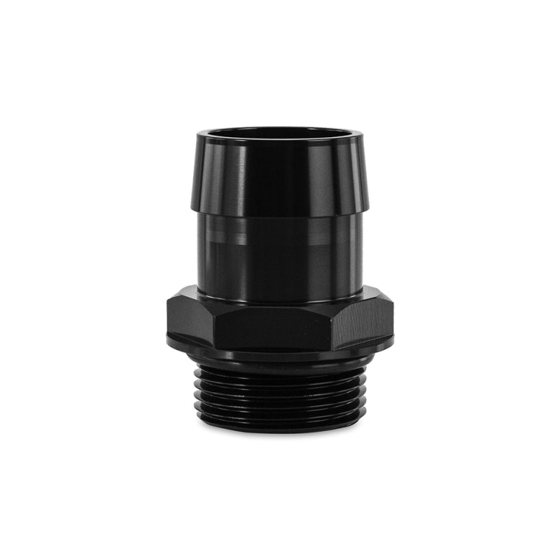 Mishimoto -16ORB to 1 1/4in. Hose Barb Aluminum Fitting - Black Mishimoto Fittings AXOPROS